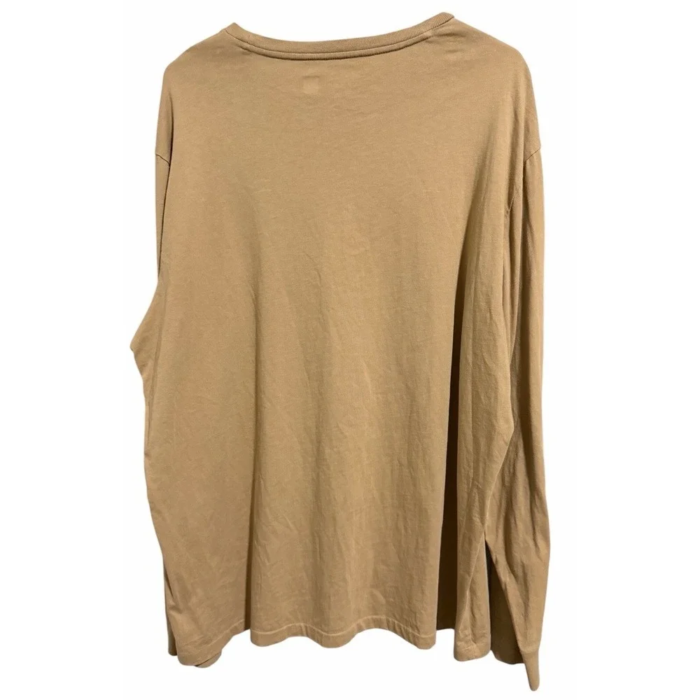 Polo‎ Ralph Lauren Long Sleeve T-Shirt Tan Men's Size X-Large
